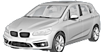 BMW F45 C3808 Fault Code